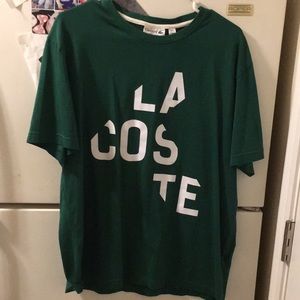 Lascoste green tee